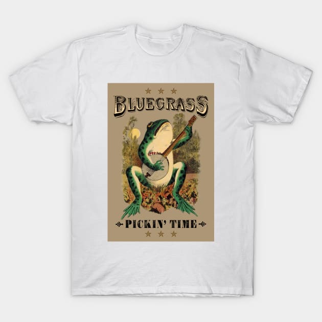 Bluegrass Pickin' Time T-Shirt by PLAYDIGITAL2020